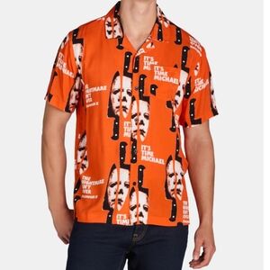 Halloween 2 Mens Graphic Print Shirt with Short Sleeves